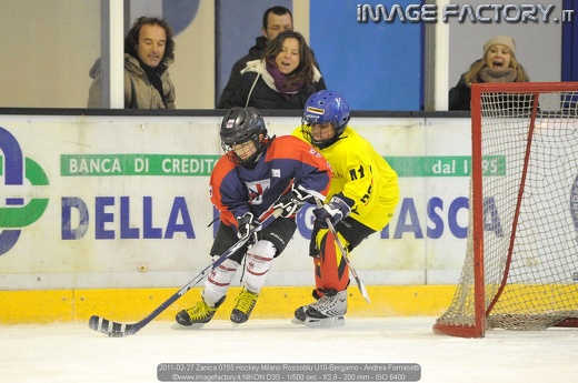 2011-02-27 Zanica 0755 Hockey Milano Rossoblu U10-Bergamo - Andrea Fornasetti